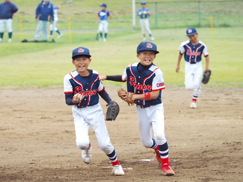 いい笑顔 三和クラブ 千葉県市原市 少年野球チーム