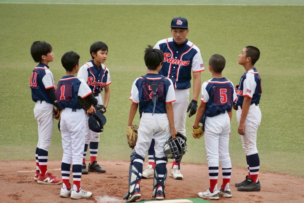 2025年8月12日コスモス大会４　千葉県市原市　少年野球チーム　三和クラブ活動記録