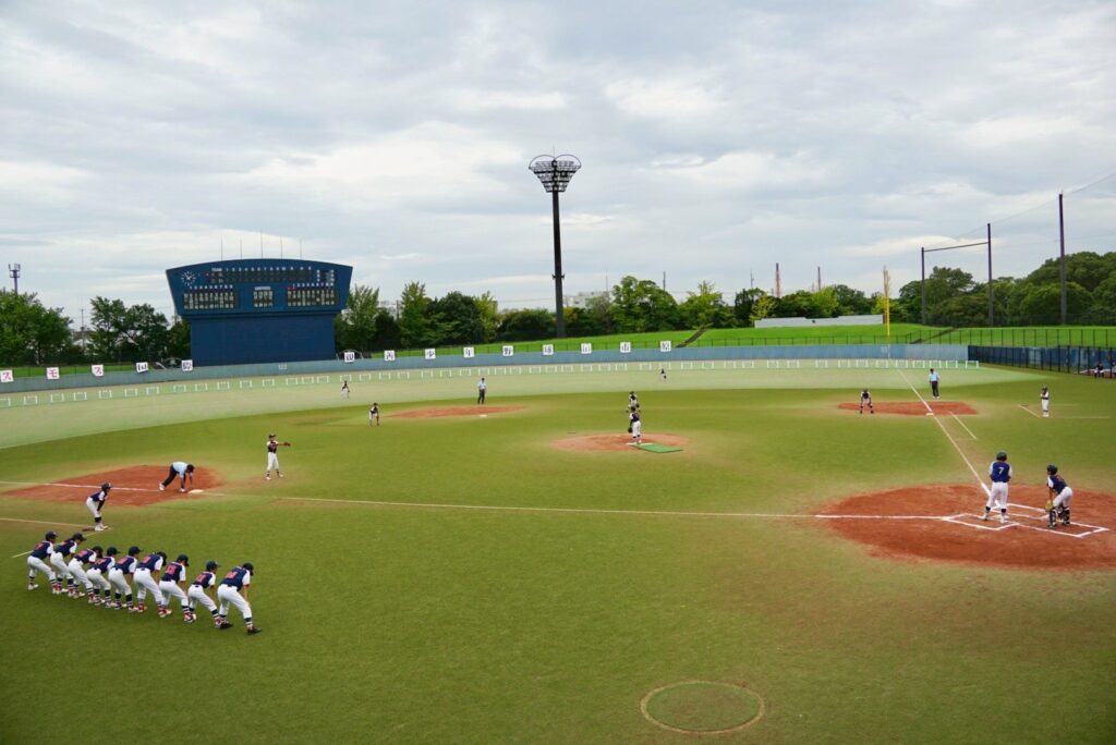 2025年8月12日コスモス大会１１　千葉県市原市　少年野球チーム　三和クラブ活動記録