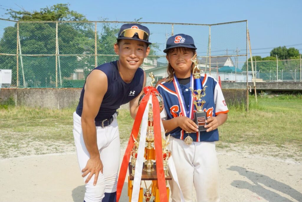 2025年7月6日 東部地区大会 トロフィー 千葉県市原市 少年野球チーム 三和クラブ活動記録