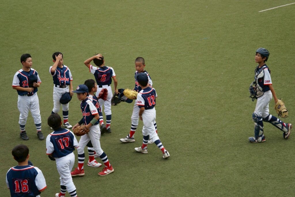 2025年8月12日コスモス大会①　千葉県市原市　少年野球チーム　三和クラブ活動記録